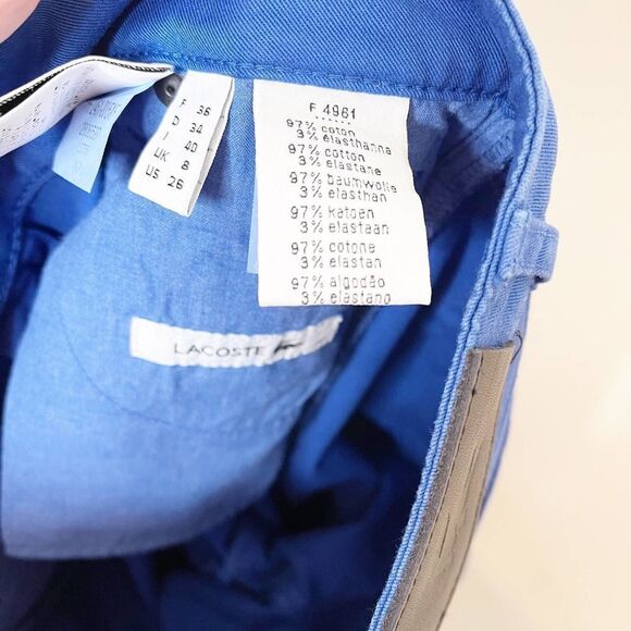 LACOSTE Blue Slim Skinny Jeans - Picture 9 of 9